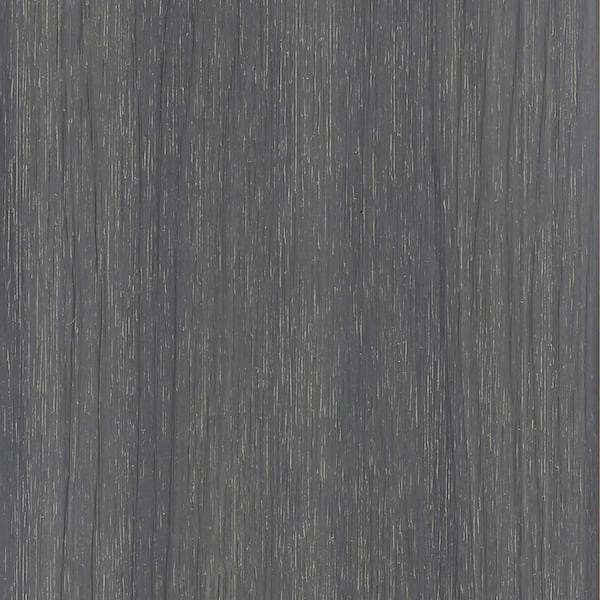 NewTechWood UltraShield Naturale Columbus Series 1 in. x 6 in. x 1 ft. Westminster Gray Composite Hybrid Deck Board Sample