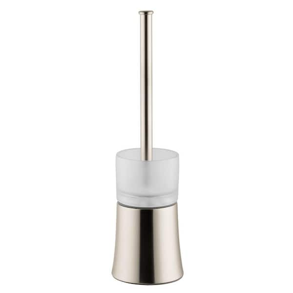 Hansgrohe Axor Uno Toilet Brush with Holder in Brushed Nickel