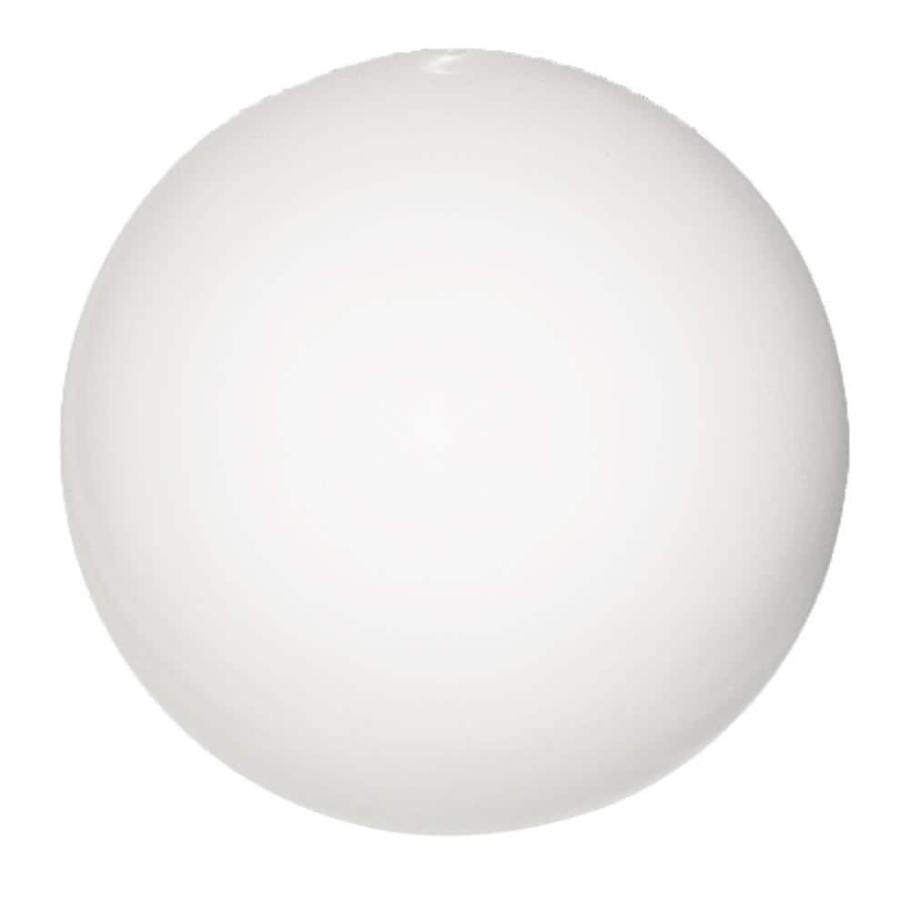 Dash 7.5" Brushed Nickel Globe Ceiling Fixture with Opal Glass
