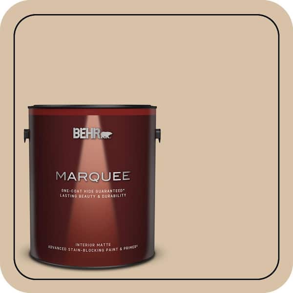 BEHR MARQUEE 1 gal. Home Decorators Collection #HDC-CT-06 Country Linens One-Coat Hide Matte Interior Paint & Primer