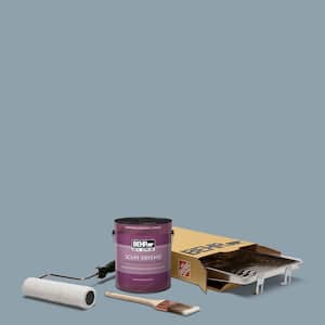 1 gal. #N480-4 French Colony Extra Durable Eggshell Enamel Interior Paint and 5-Piece Wooster Set All-in-One Project Kit
