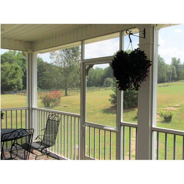 Ez Screen Room 95 25 In X 2 In X 2 In Bronze Screen Room Aluminum Extrusion With Spline Track Ezsr8pbz The Home Depot