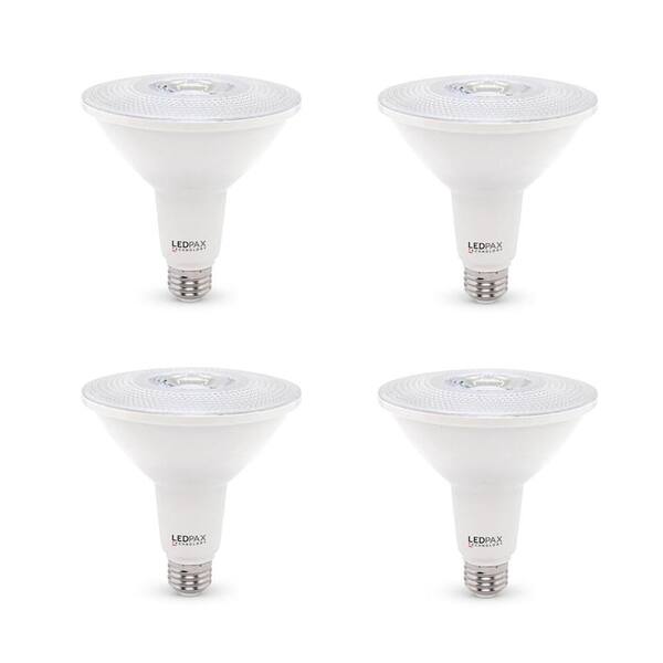 Ledpax Technology 100-Watt Equivalent PAR38 Dimmable LED Light Bulb (4-Pack)