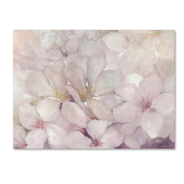 Trademark Fine Art 35 in. x 47 in. "Apple Blossoms" by Julia Purinton Printed Canvas Wall Art