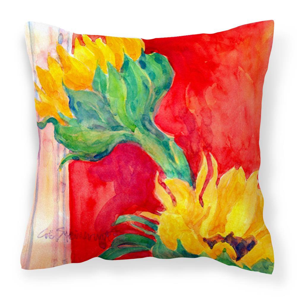 14Hx14W Multicolor Caroline's Treasures CJ2010-APW1414 Letter A Back to School Initial Canvas Fabric Decorative Pillow 14Hx14W Multicolor Caroline's Treasures CJ2010-APW1414 Letter A Back to School Initial Canvas Fabric Decorative Pillow