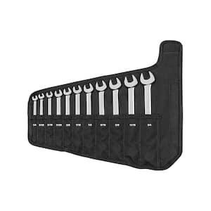 1/4-3/4 in. Combination Wrench Set with Pouch (11-Piece)