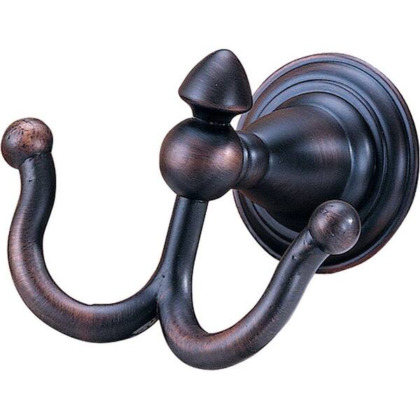 Delta Victorian Double Robe Hook in Venetian Bronze 75035-RB - The Home ...