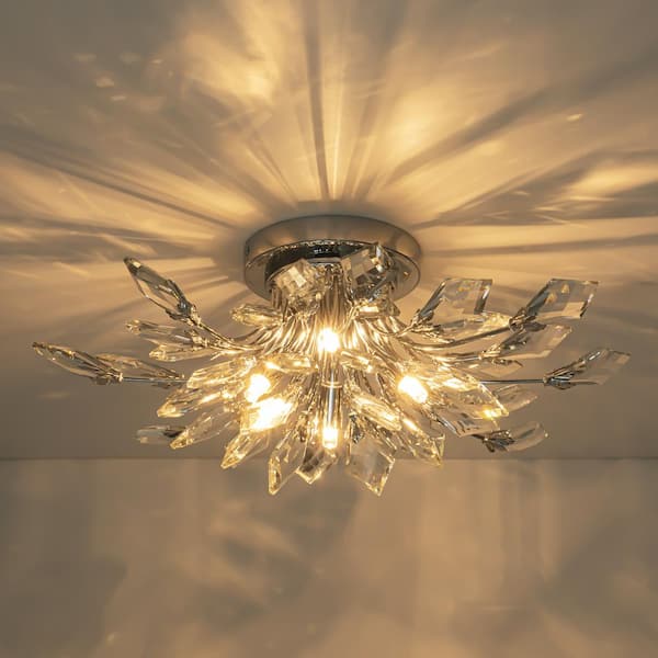 Starburst flush mount ceiling light sales