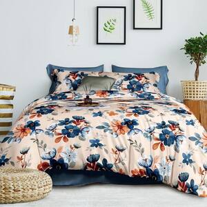 2 Piece All Season Bedding Twin size Comforter Set, Ultra Soft Polyester Elegant Bedding Comforters
