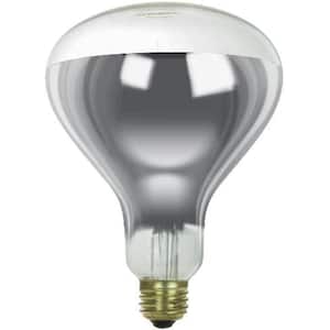 125-Watt R40 Heat Lamp E26 Medium Base Incandescent Light Bulb 2600K (1-Pack)