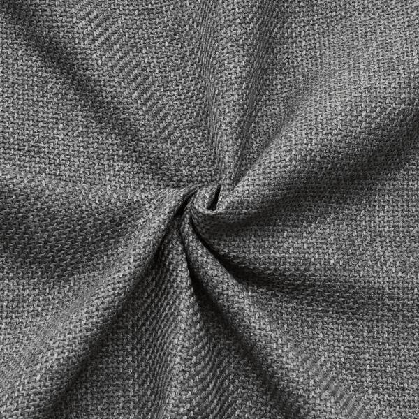 Habitat Sanders Grey Polyester Basketweave 52 W x 95 L