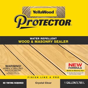 Protector 1 gal. Crystal Clear Water Repellent Exterior Wood Sealer