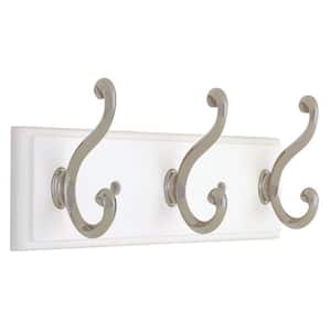 Liberty Trapelo 15 in. White Over-the-Door Wire Hook Rack OTDTRA7-W-U - The  Home Depot