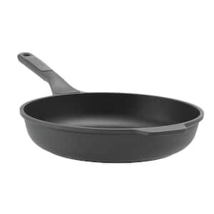 BergHOFF Leo Stone 11 in. Aluminum Non-Stick Frying Pan in Black, 1 Piece