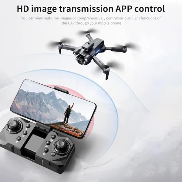 Vrbgify Foldable Mini RC FPV Drone RC Quadcopter w/ 4K UHD
