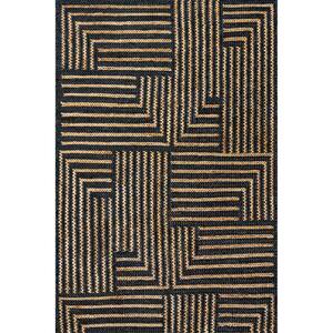 Kelan Black Handwoven Jute Rug