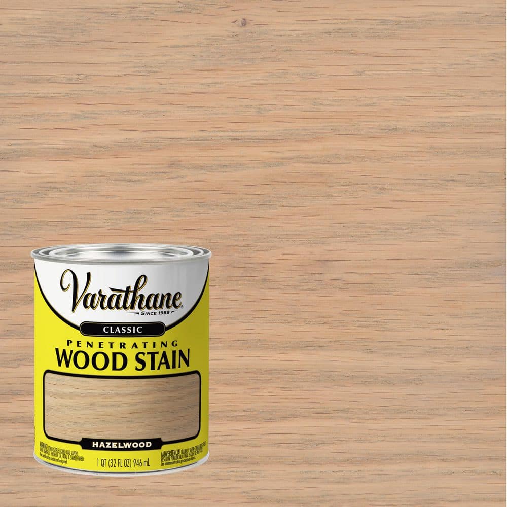 Varathane 1 qt. Hazelwood Classic Interior Wood Stain 355402 - The
