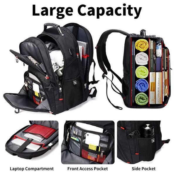 amazon laptop backpack side handle Amazon.com: SWISSGEAR 1900 ScanSmart Laptop Backpack, Fits Most 17-Inch  Laptops, TSA-Friendly Lay-Flat Design, RFID Protection, and Tablet Pocket,  Black, 31L, 18.5-Inch : Electronics