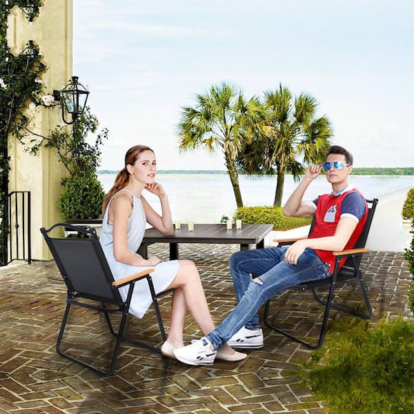 Portable & Lightweight Stadium Seat Cushion Chair Bench Bleachers with Back  Support for Patio Garden Party BBQ Hiking