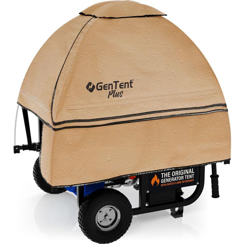 Open Frame Generator Running Cover (Original Size, Plus Edition, Tan) with Universal Steel Clamp Kit price history on PriceWatchPro