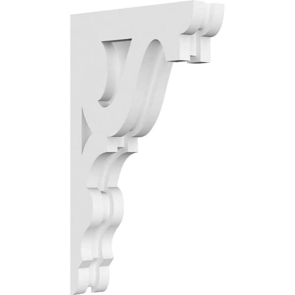 Ekena Millwork Robin 1.5 in. W x 12 in. H x 7 in. D Signature Urethane Polyurethane Corbel