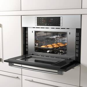 500 Series 30 in. 1.6 cu. ft. Built-In Microwave in Stainless Steel with Drop Down Door and Sensor Cooking