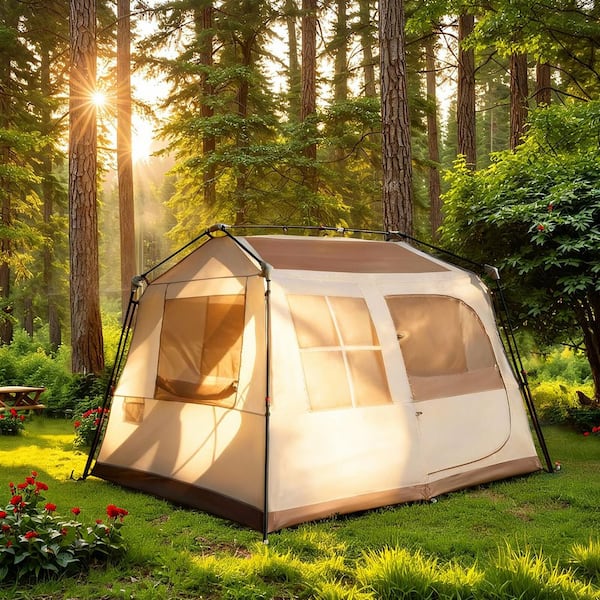 DSNAPE Ti Series 2-5 Person Instant Tent with Full Rainfly