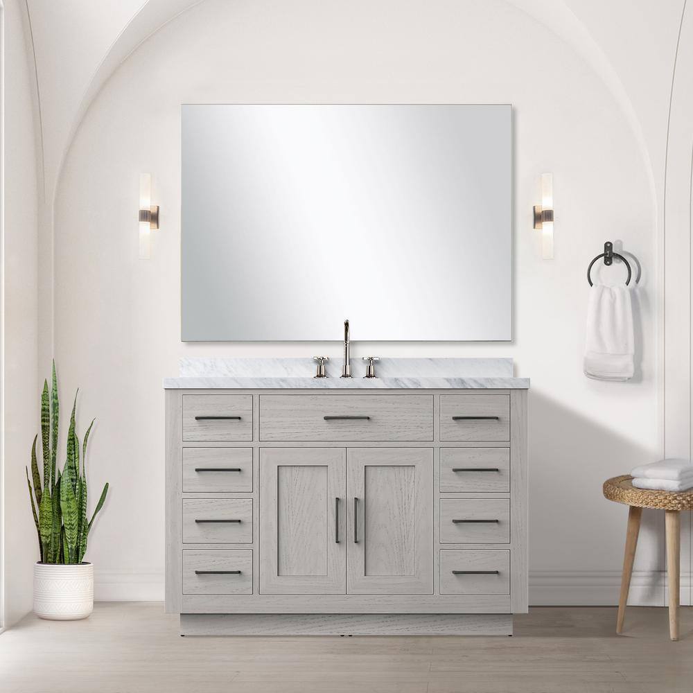 Condor 48 in. Bath Vanity Cabinet without Top in White Oak Assembled price history on PriceWatchPro