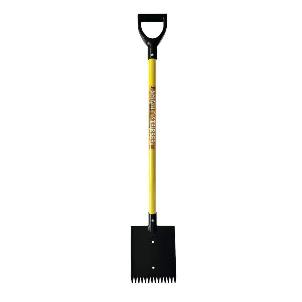 MBI 48 in. Fiberglass Handle Steel Ice Scraper Snow Shovel - Made In USA  MBIIS - The Home Depot