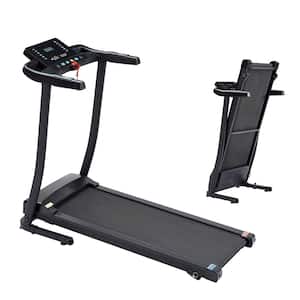2.5 HP Low Noise Folding Heavy-duty Steel Treadmill with Bluetooth, Heart Rate, Incline Adjustment, Device Holder