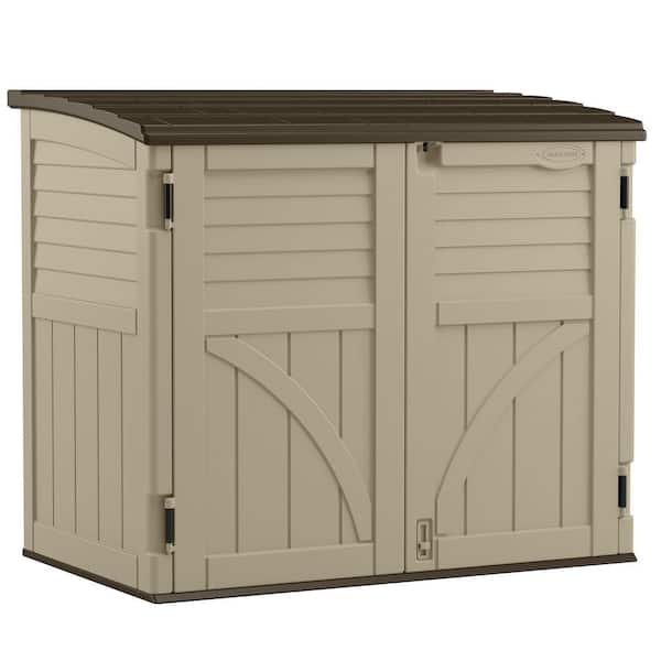 Suncast 2 ft. 8 in. x 4 ft. 5 in. x 3 ft. 9.5 in. Resin Horizontal