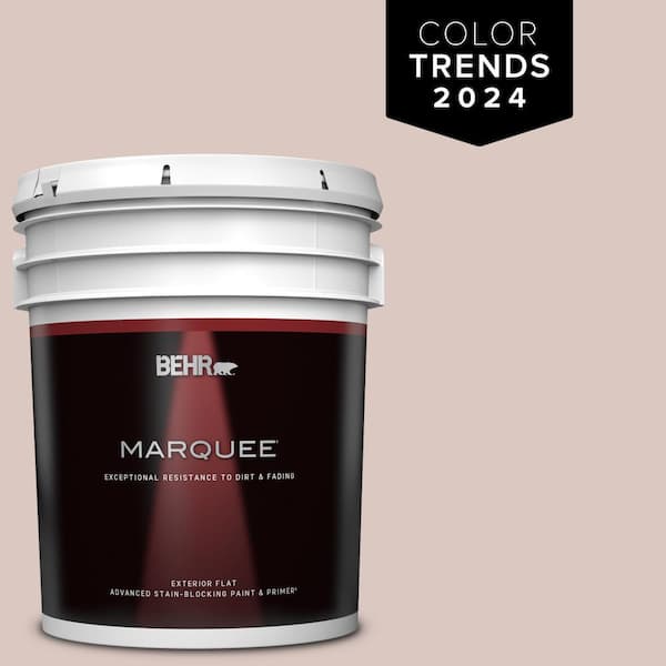 BEHR MARQUEE 5 gal. #N160-2 Malted Flat Exterior Paint & Primer