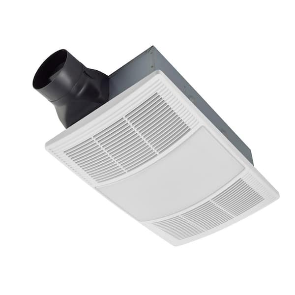 110 Cfm Ceiling Bathroom Exhaust Fan, Nutone Bathroom Exhaust Fan With Light And Heater