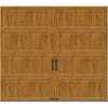 Clopay Gallery Steel Long Panel 8 ft x 7 ft Insulated 6.5 R-Value Wood ...