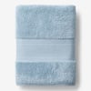 The Company Store Legends Regal Blue Sky Solid Egyptian Cotton Bath Towel