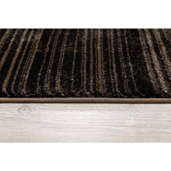 Rug Branch Montage Collection Modern Abstract Doormat Area Rug Entrance  Floor Mat (2x3 feet) - 2'3 x 3', Brown VE1166BR23 - The Home Depot