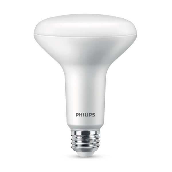 Ramen wassen maandelijks aardappel Philips 65-Watt Equivalent BR30 Ultra-Definition Dimmable E26 LED Light  Bulb Daylight 5000K (3-Pack) 576751 - The Home Depot