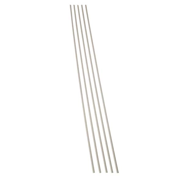 PALISADE Woven Heather 94 in. Vinyl Backsplash Accessory L-Trim (5-Pack)
