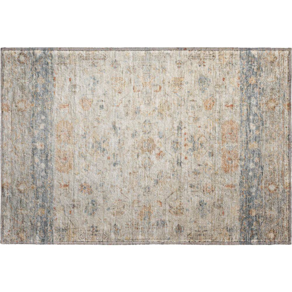 Mayfield Premium Machine Washable Abstract AMF2323 Beige 3 ft. x 4 ft. Area Rug price history on PriceWatchPro