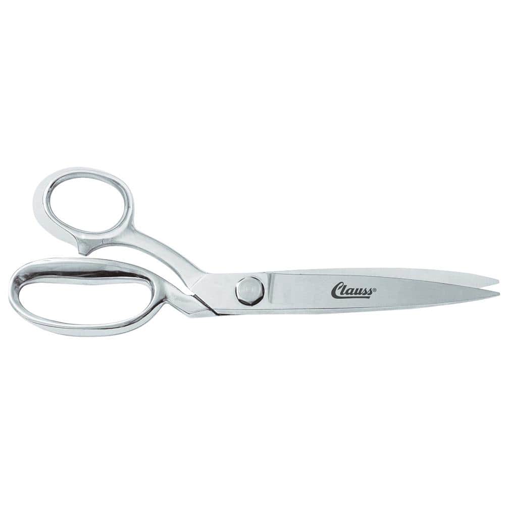 Clauss 10 in. Bent Trimmer - Left-Handed, Adjustable Precision Scissors ...
