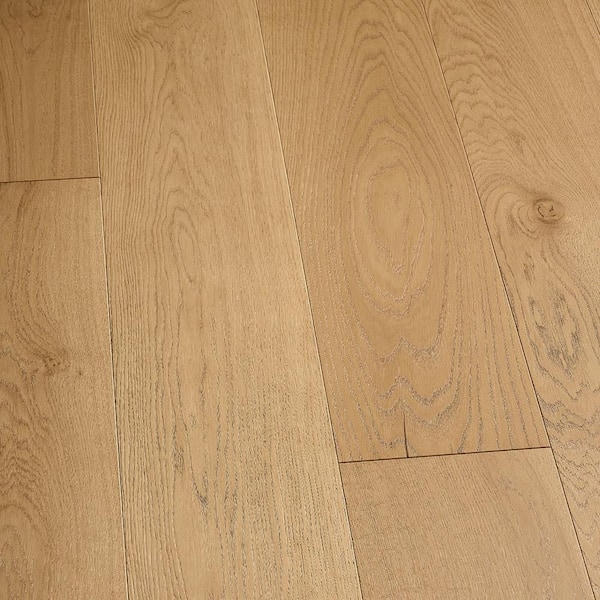 French Oak Freeport 5/8 in. T x 9.5 in. W Tongue and Groove Wire Brushed Engineered Hardwood Flooring(34.1 sq. ft./Case)