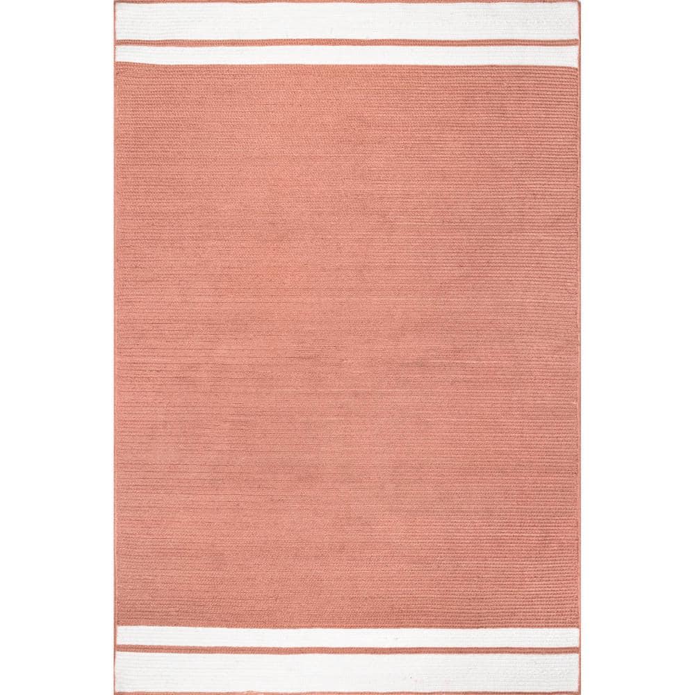 nuLOOM Rust 8 ft. x 10 ft. Solid Area Rug WDMD01A8010 The