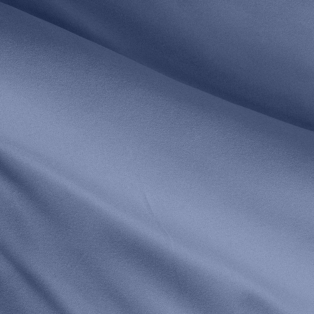 Twin Slate Blue Microfiber Down-Alternative Comforter