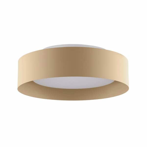 Bromi Design Lynch 15.75 in. 3-Light Beige Ceiling Light