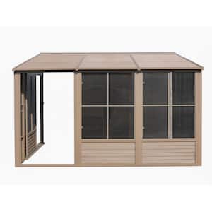10 ft. x 16 ft. Florence Add-A-Room with Metal Roof in Sand