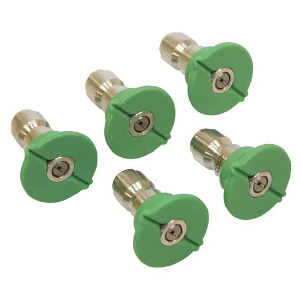 STENS 1/4 in. Tip and Nozzle Size 4 Pressure Washer Nozzle Accessory Kit for General Pump, (5-Pack)