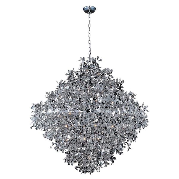 Comet 21-Light Polished Chrome Single Pendant