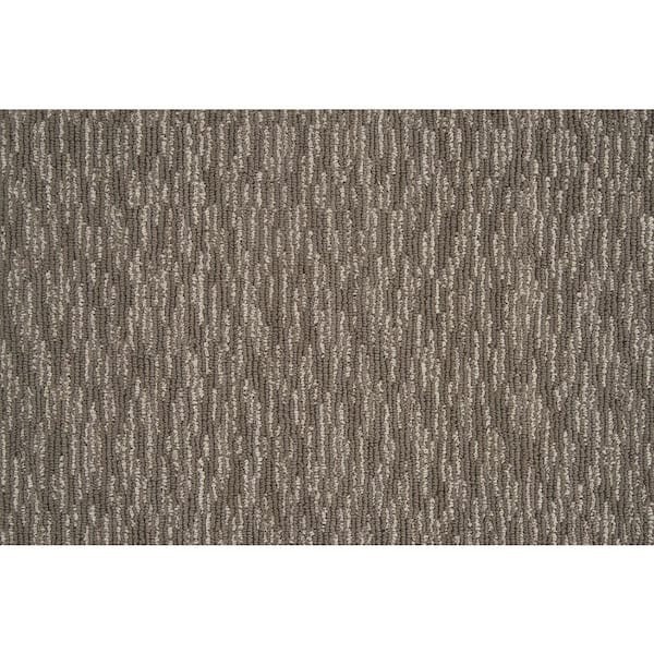 Oceanic Tweed Driftwood Custom Area Rug with Pad