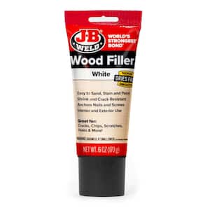 6 oz White Squeeze Tube Wood Filler