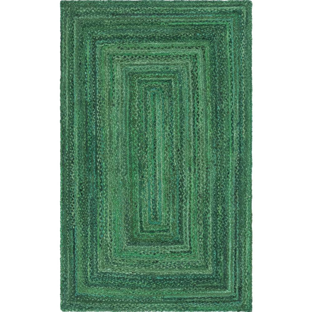 Detec™ Braided Rug in Ecofriendly Recycled Cotton Chindi and